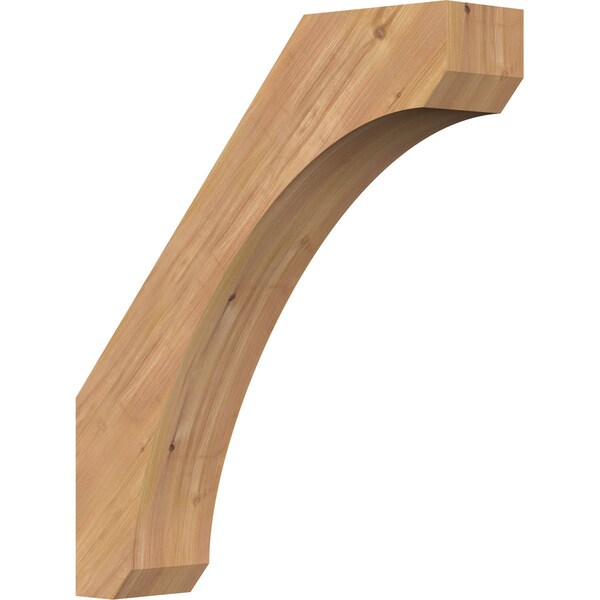 Ekena Millwork 5 1/2"W x 24"D x 28"H Legacy Smooth Knee Brace, Western Red Cedar BRC06X24X28LEC00SWR - main
